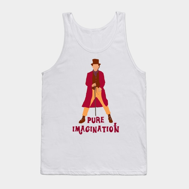 Pure Imagination Wonka 2023 Tank Top by rysiupol